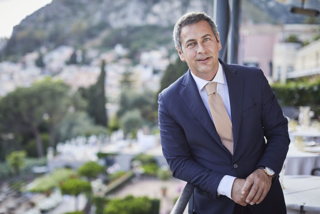 Ritratto di Stefano Gegnacorsi, General Manager del Belmond Grand Hotel Timeo di Taormina